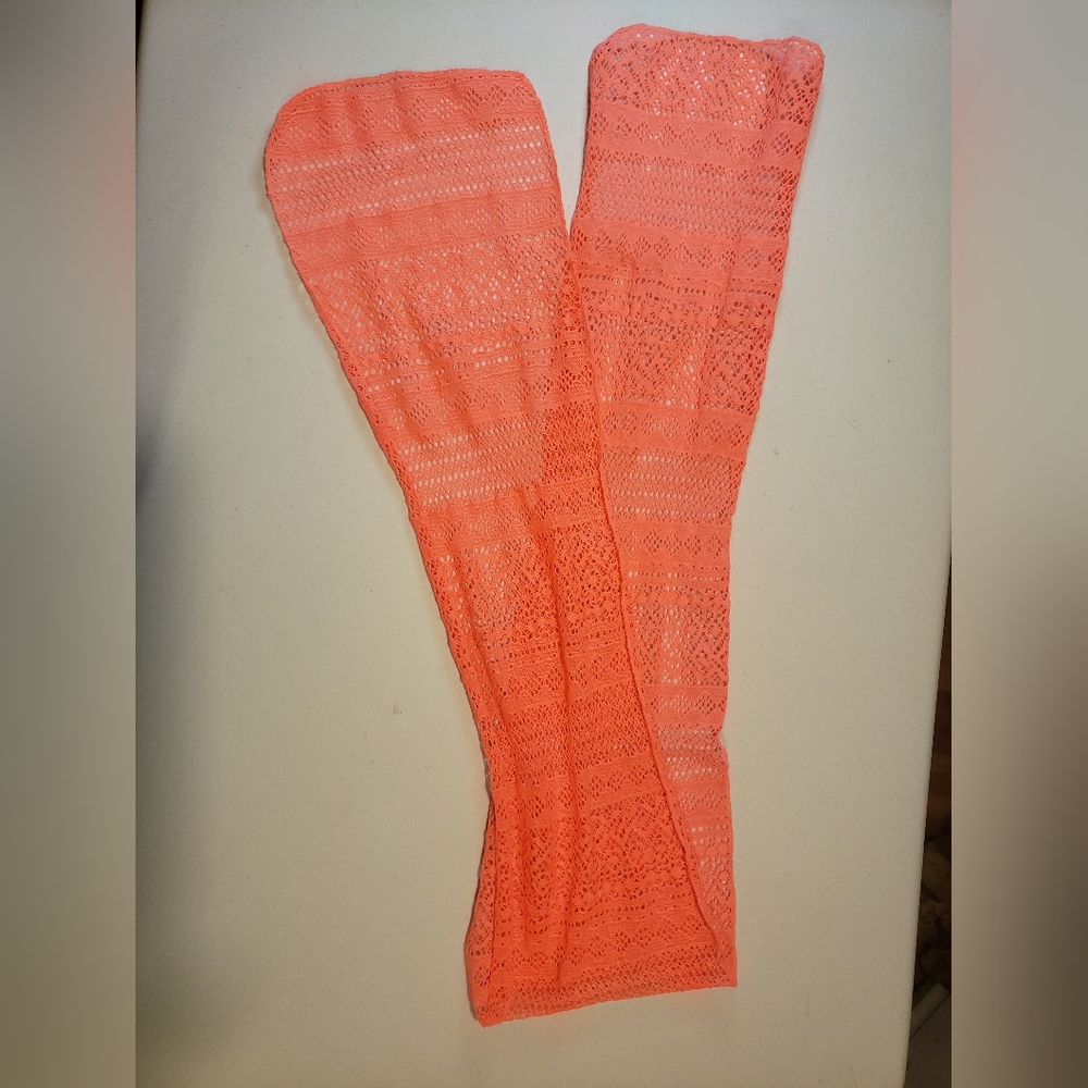 Lace Scarf Neon/Hot pink